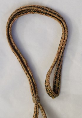 Lot 558 - Embroidered reticule. A drawstring purse or sweet bag, British, early 17th century