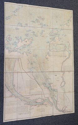 Lot 185 - Pearl River. Horsburgh (James)..., Chart of Choo Keang or Canton River..., 1841
