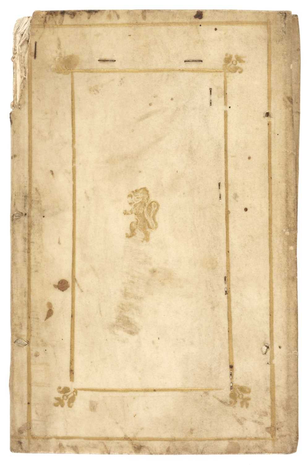 165 - Cheese Manuscript. A pamflyt compiled of Cheese, [?Warwickshire, England], c. 1580