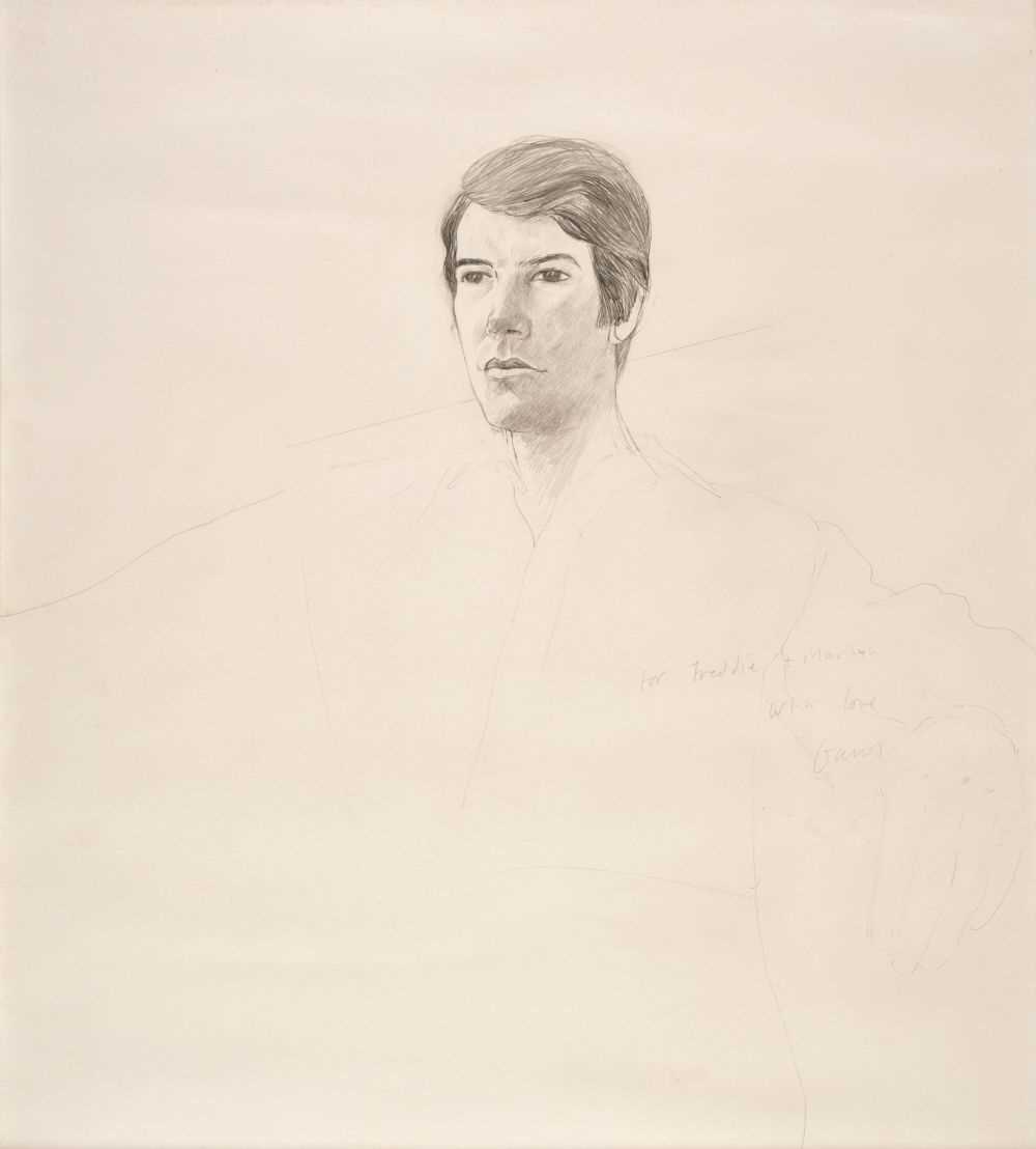 351 - Hockney (David, b.1937). Portrait of Martyn Thomas, circa 1970s