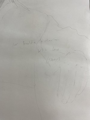 Lot 351 - Hockney (David, b.1937). Portrait of Martyn Thomas, circa 1970s