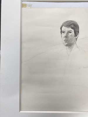 Lot 351 - Hockney (David, b.1937). Portrait of Martyn Thomas, circa 1970s