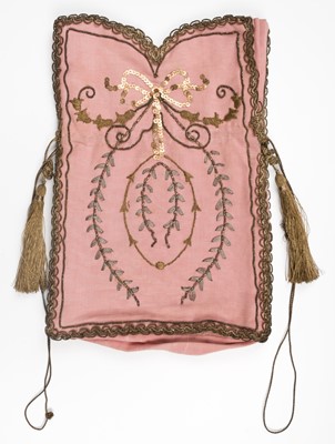 Lot 413 - Bag. A metalwork Regency reticule, circa 1810, & others