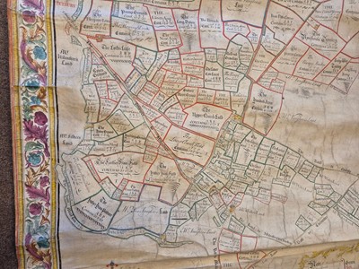 Lot 68 - Estate Plan. A Map of the Manor of Newnton in the County of Wilts..., 1748