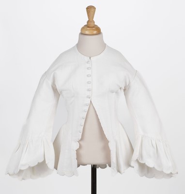 Lot 529 - Clothing. A lady's jacket, mid 19th century
