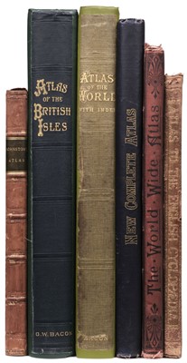 Lot 1 - Atlases. A Collection of Six Atlases, 19th & early 20th century