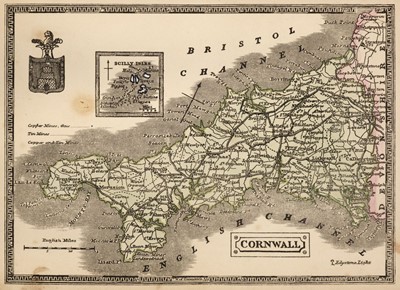 Lot 36 - Johnson (Thomas). Johnson's Atlas of England, Manchester: Thos. Johnson, 1847