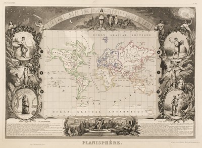 Lot 12 - Levasseur (Victor). Atlas National Illustré des 86 Départements..., 1854