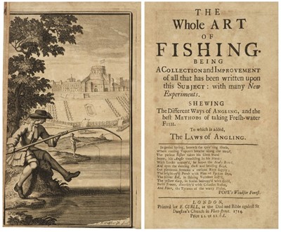 Lot 47 - Angling. The Whole Art of Fishing..., 1st edition, 1714