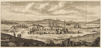 Lot 44 - Le Brun (Corneille). Voyages par la Moscovie, en Perse..., volume II only, 1718