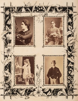 Lot 19 - France. An album containing approximately 150 photographs of French views, buildings and people