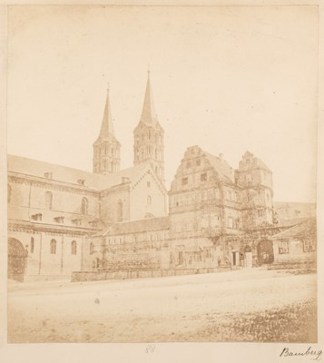 Lot 21 - Germany. A group of 6 large salted paper prints of Bamberg and Nuremberg, c. late 1850s