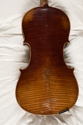 Lot 258 - Einstein’s Violin. A German violin formerly belonging to Albert Einstein, late 19th century