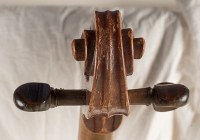 Lot 258 - Einstein’s Violin. A German violin formerly belonging to Albert Einstein, late 19th century