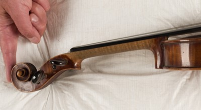 Lot 258 - Einstein’s Violin. A German violin formerly belonging to Albert Einstein, late 19th century