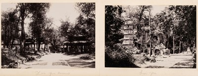 Lot 11 - China. A photograph album of 50 views of West Lake, Hangchow (Hangzhau)