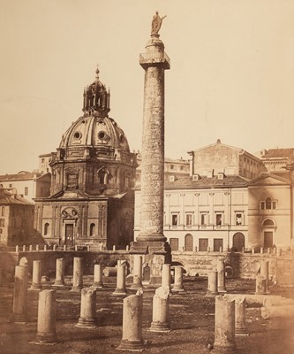 Lot 36 - Macpherson (Robert, 1811-1872). A group of 5 large format photographs of Rome