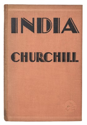 Lot 43 - Churchill (Winston S.). India Speeches, 1st edition, 1931