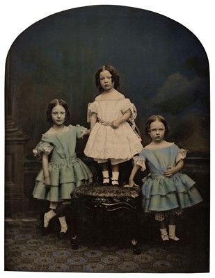 Lot 23 - Hay (George Heron & David Syme, photographers). A group of 4 full plate ambrotypes