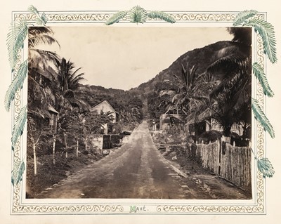 Lot 42 - Seychelles. A very fine collection of 25 photographs taken by Colonel Lambert Playfair..., and others