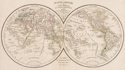 Lot 13 - French Atlases. A collection of Thirteen Atlases, 19th century