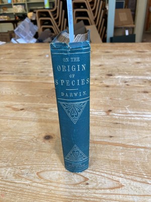 Lot 80 - Darwin (Charles). On the Origin of Species, 2nd edition, 2nd issue, 1860