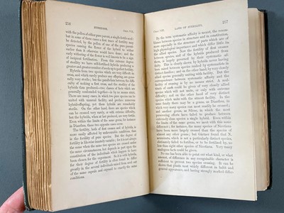 Lot 80 - Darwin (Charles). On the Origin of Species, 2nd edition, 2nd issue, 1860