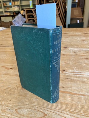 Lot 80 - Darwin (Charles). On the Origin of Species, 2nd edition, 2nd issue, 1860