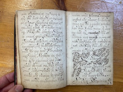 Lot 232 - Howard (Elizabeth Dominica). Manuscript volume of Roman Catholic prayers and devotions, 1698