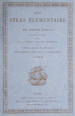 Lot 16 - French Atlases. A Collection of 10 Atlases, 19th century