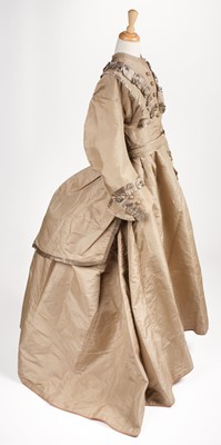 Lot 427 - Clothing. A two-piece silk gown, circa 1860s, & 5 others similar