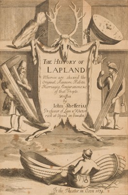 Lot 31 - Scheffer (John). The History of Lapland, 1st ed in English, 1674