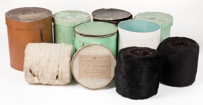 Lot 419 - Clothing. A boxed fur muff, Russia, circa 1900, & other muffs, clothes & accessories