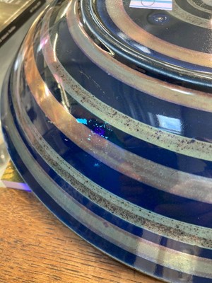 Lot 534 - De Morgan (William, 1839-1917). A late Fulham period Sunset and Moonlight Suite triple-lustre dish