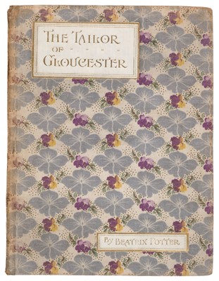 Lot 13 - Potter (Beatrix). The Tailor of Gloucester, 1st deluxe edition, 1903