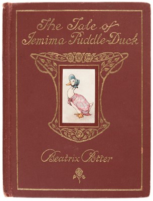 Lot 46 - Potter (Beatrix). The Tale of Jemima Puddle-Duck, 1st deluxe edition, 1908
