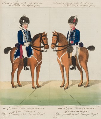 Lot 14 - British Military Library. 2 volumes, 1799-1801