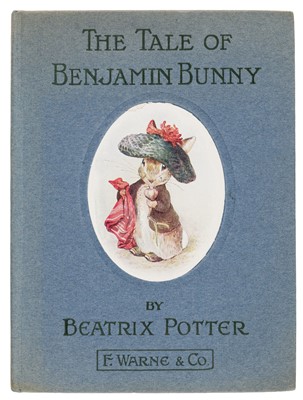Lot 45 - Potter (Beatrix). The Tale of Benjamin Bunny, 1st American edition, in glassine wrapper, [1908]