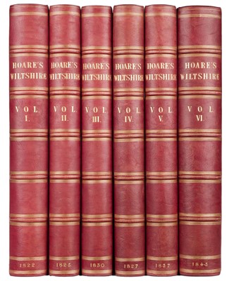 Lot 17 - Hoare (Richard Colt). The History of Modern Wiltshire, 6 volumes, 1822-43