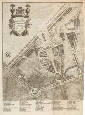 Lot 36 - Stowe, Buckinghamshire. The Beauties of Stow, or, a Description of the most noble House..., [1753?]