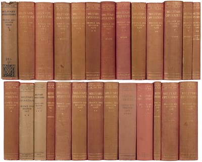 Lot 25 - Edmonds (J. E. & others). Military Operations in France and Belgium, 26 volumes, 1925-48