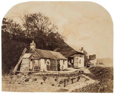 Lot 45 - Early Photography. A group of 11 salt and albumen prints, 1850s and 1860s