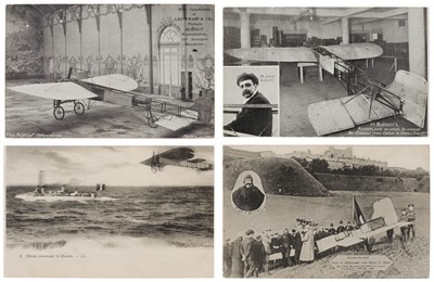 Lot 39 - Pioneer aviation. A large collection of pioneer age postcards (approximately 300)