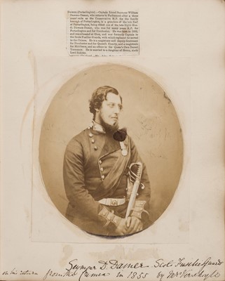 Lot 44 - Dawson-Damer (Cecilia Blanche Horatia, 1828-1892). A photograph album, c. 1853-1868