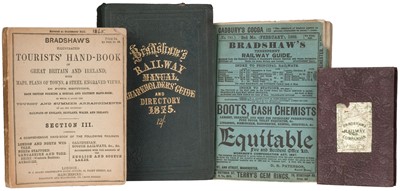 Lot 34 - Bradshaw (George). Four Railway Guides, 1841 - 99