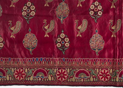 Lot 494 - Indian. A large panel of Kutch embroidery, Gujarat, early 19th century