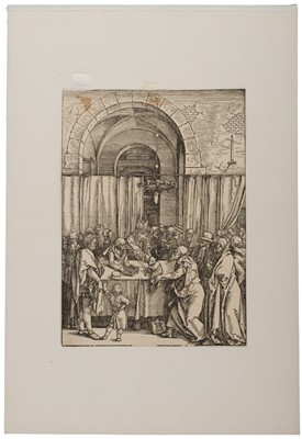 Lot 38 - Dürer (Albrecht, 1471-1528). The Rejection of Joachim's Offering..., circa 1504