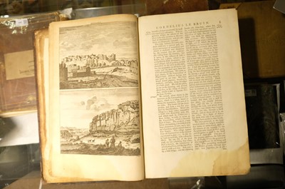 Lot 15 - Le Bruyn (Cornelius). Travels into Muscovy, 2 volumes, 1st edition in English, 1737