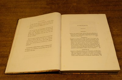 Lot 9 - Ellis (Henry). Journal of the Proceedings of the Late Embassy to China, 1817