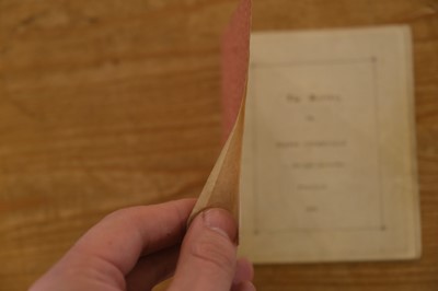 Lot 353 - Manuscript. The Birthday, or, Harry Somerville. With Eight Illustrations, Ballylin, 1842